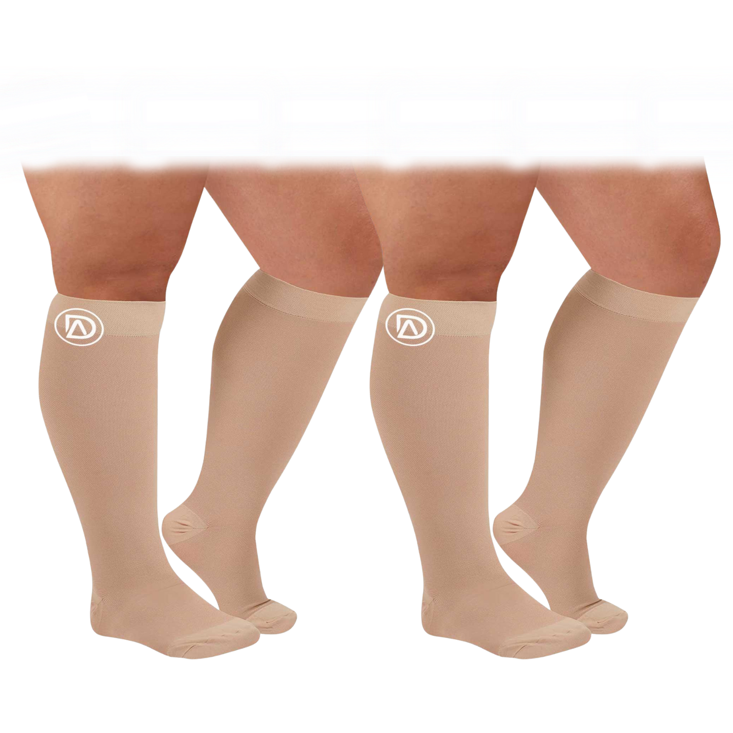 Bundle B (2 Pairs Socks) 20-30 mmHg