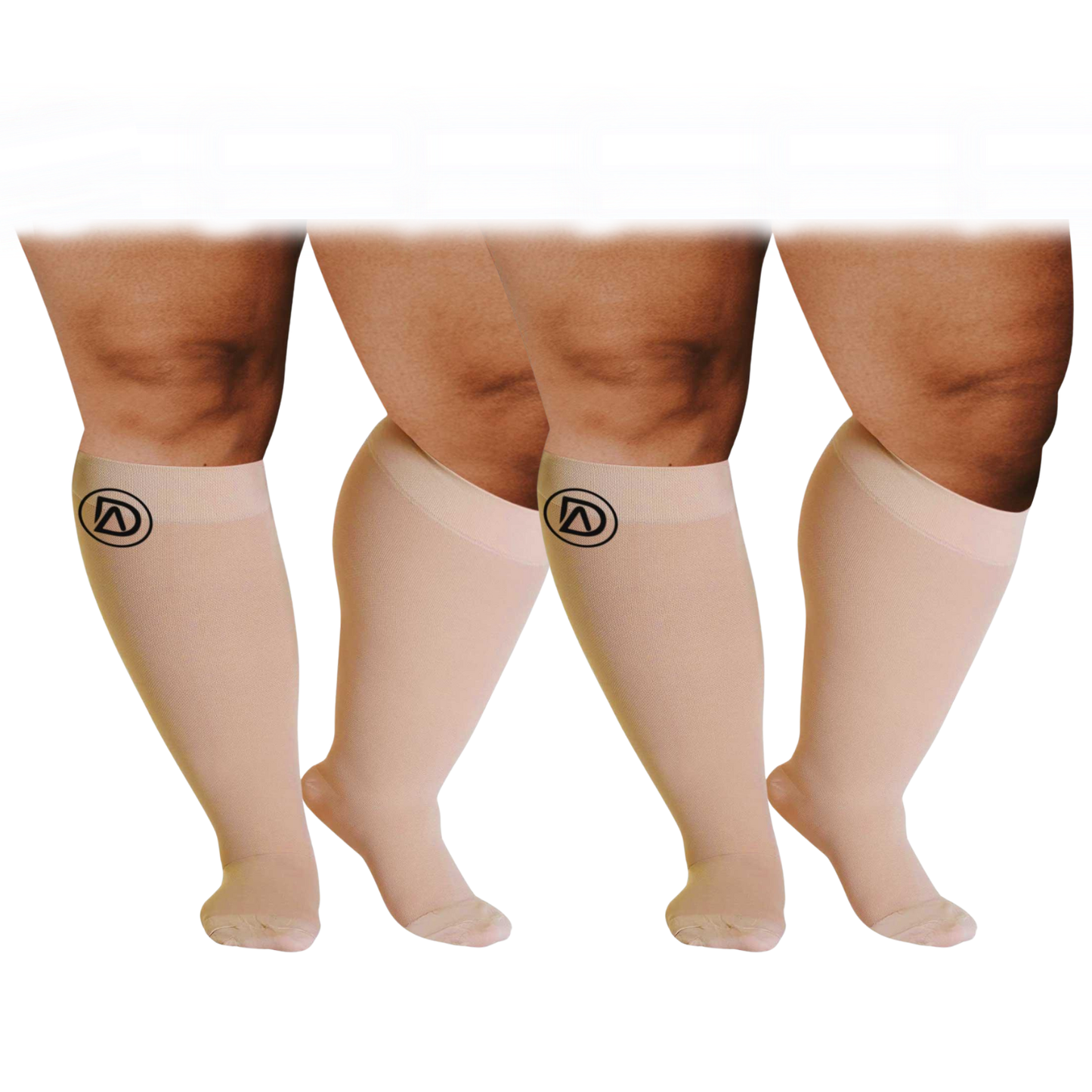 Bundle B (2 Pairs Socks) 20-30 mmHg