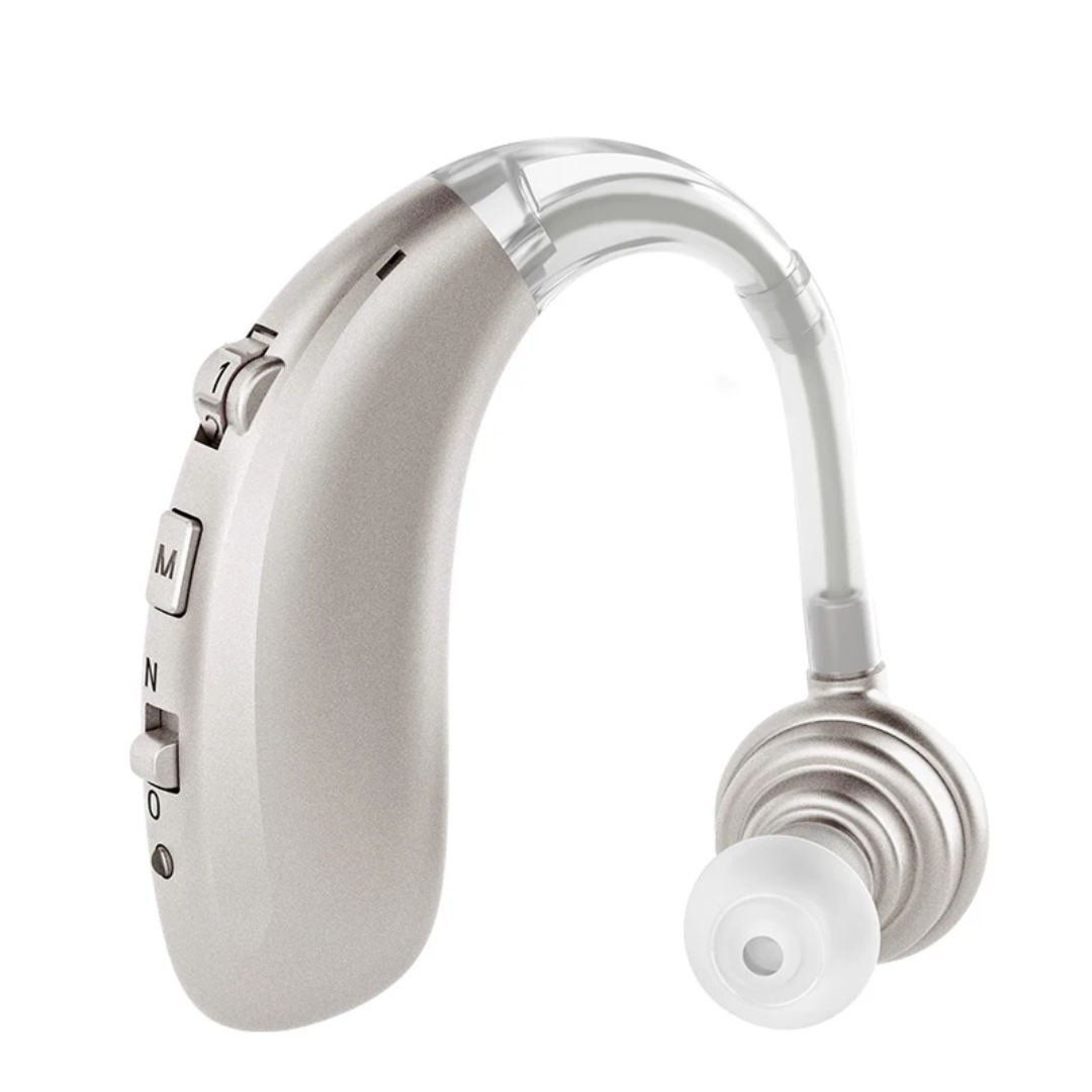 Rechargeable Noise Cancelling Dolphin Design Hearing Aid | Behind the Ear Hearing Device