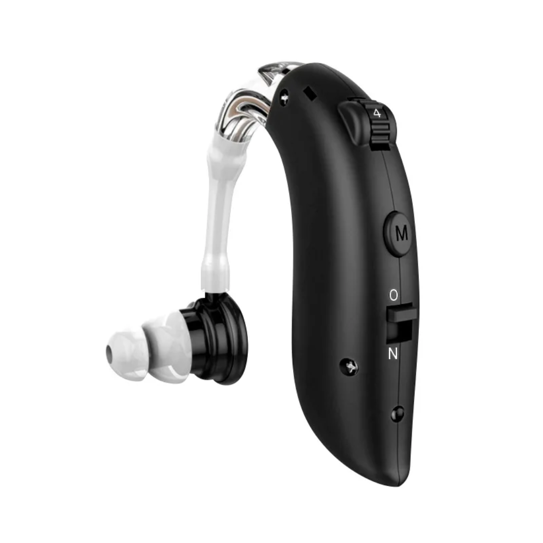 Rechargeable Noise Cancelling Dolphin Design Hearing Aid | Behind the Ear Hearing Device
