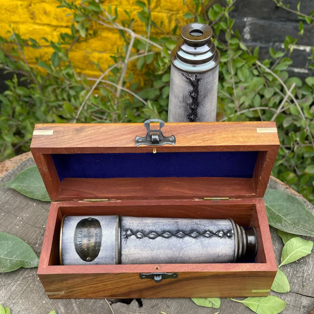 Engraved Spyglass Telescope