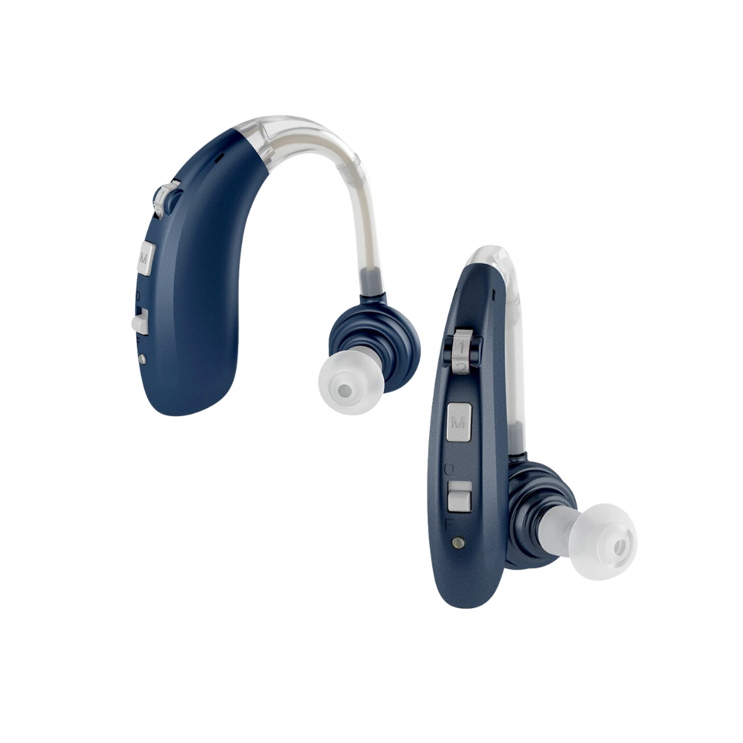 Rechargeable Noise Cancelling Dolphin Design Hearing Aid | Behind the Ear Hearing Device