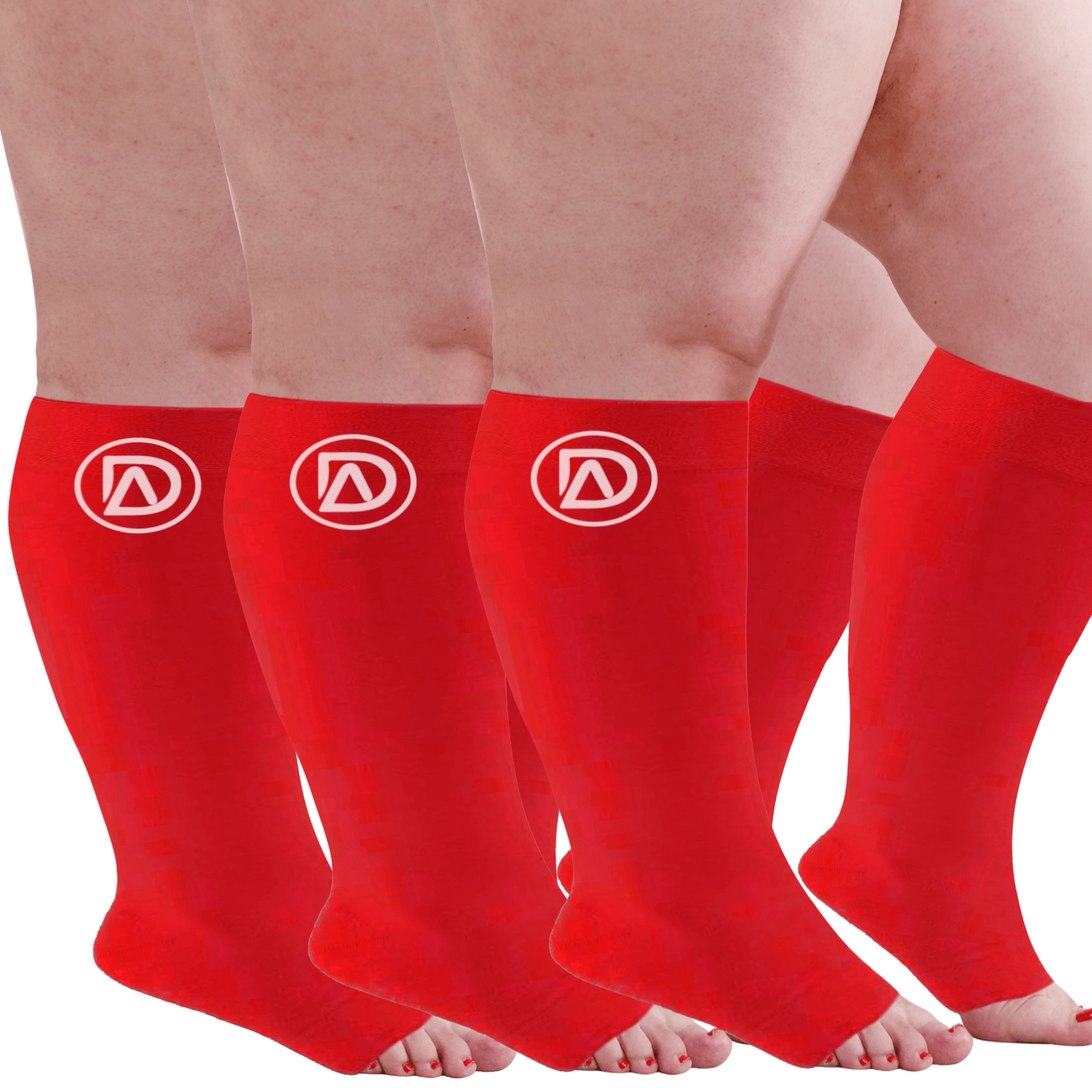 Bundle C ( 3 Pairs ToeLess ) | Open Toe Compression Socks 20-30 mmHg | Toe Out