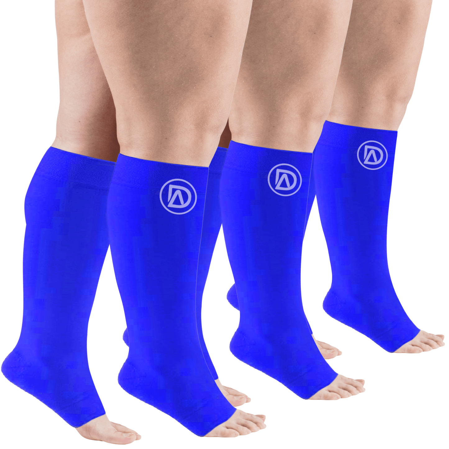 Bundle C ( 3 Pairs ToeLess ) | Open Toe Compression Socks 20-30 mmHg | Toe Out