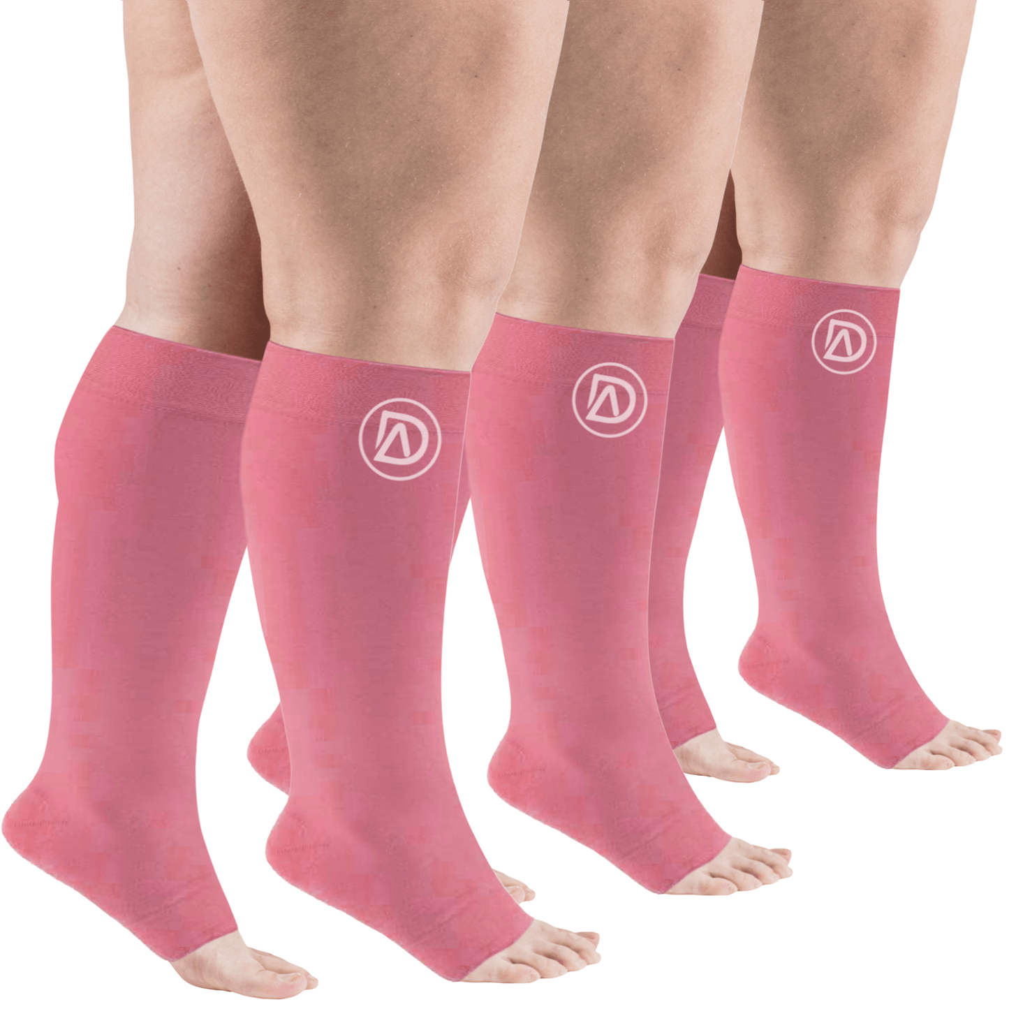 Bundle C ( 3 Pairs ToeLess ) | Open Toe Compression Socks 20-30 mmHg | Toe Out