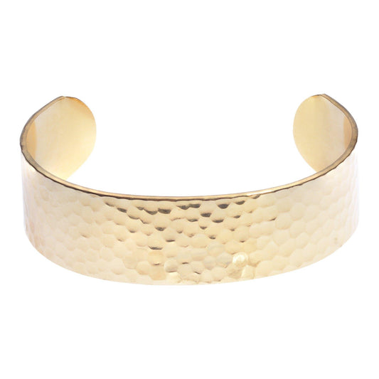 3/4 Inch Hammered Cuff - TheGivenGet