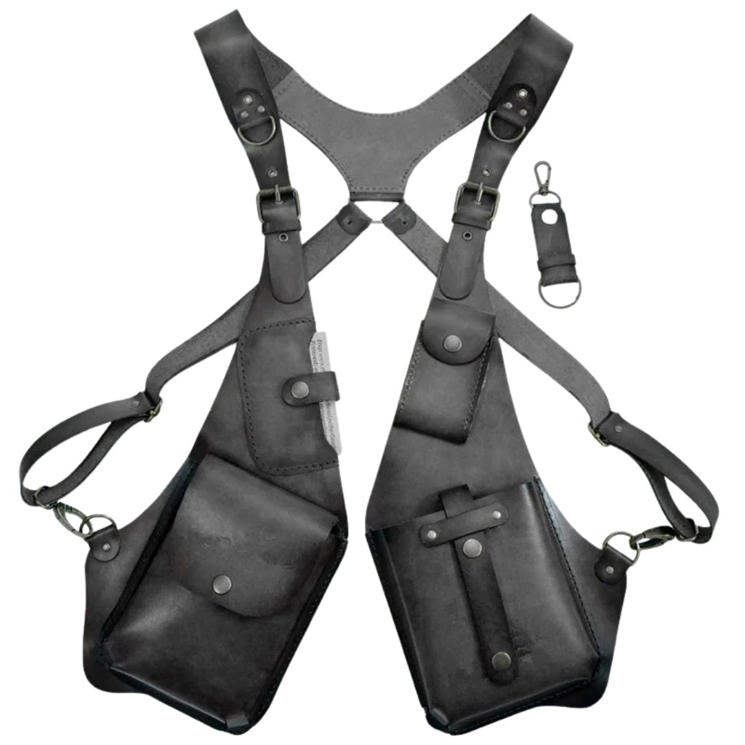 Anti-theft Leather Harness