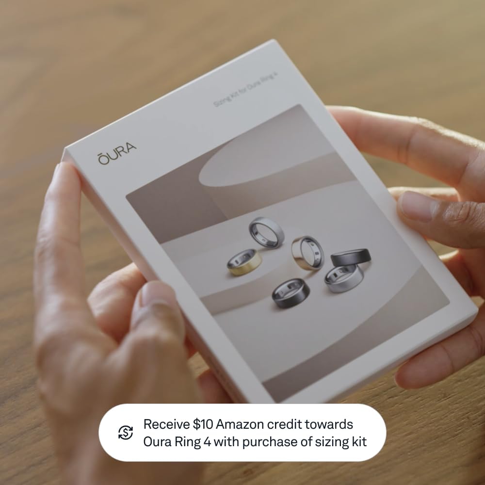 Oura Ring Sizing Kit - Smart Ring Fit Guide for iOS & Android