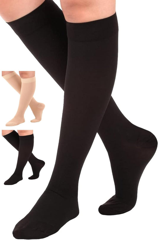 Made in USA - Compression Socks for Women and Men Circulation 30-40mmHg - A301