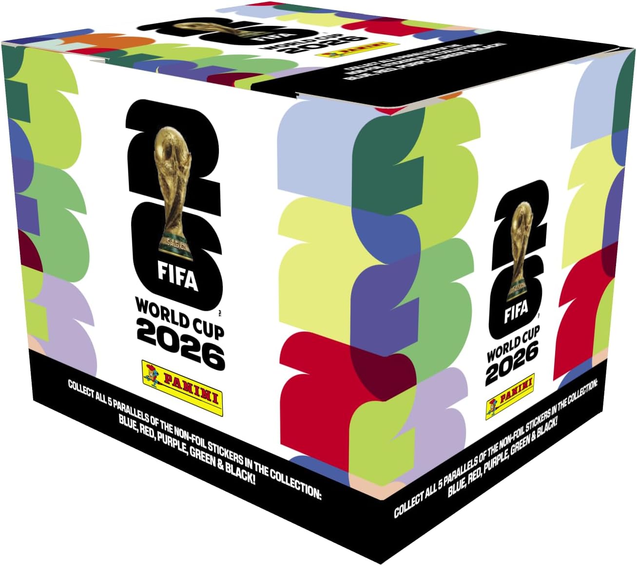 2026 FIFA World Cup Sticker Collection Box – 50 Packs