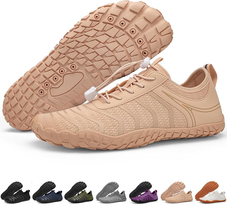 Barefoot Water Shoes - Wide Toe Box Design for Natural Movement
