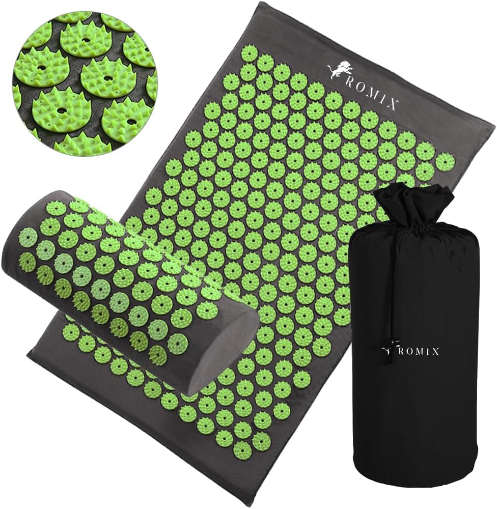 Acupressure Mat & Pillow Set - Muscle Relaxation Therapy