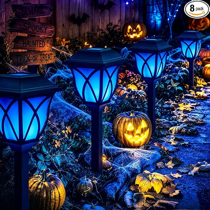Solar Garden Lights Outdoor Waterproof LED Path Lighting