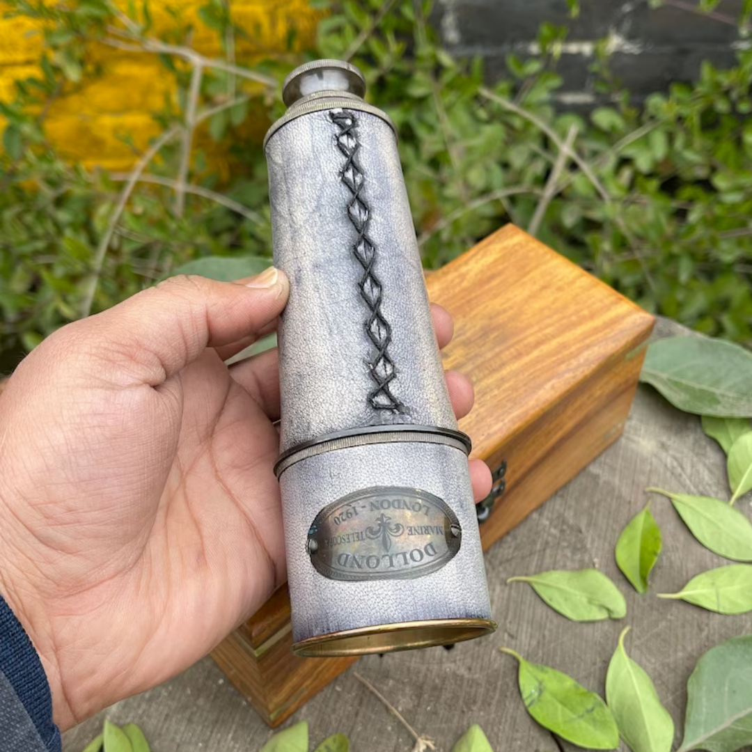 Engraved Spyglass Telescope