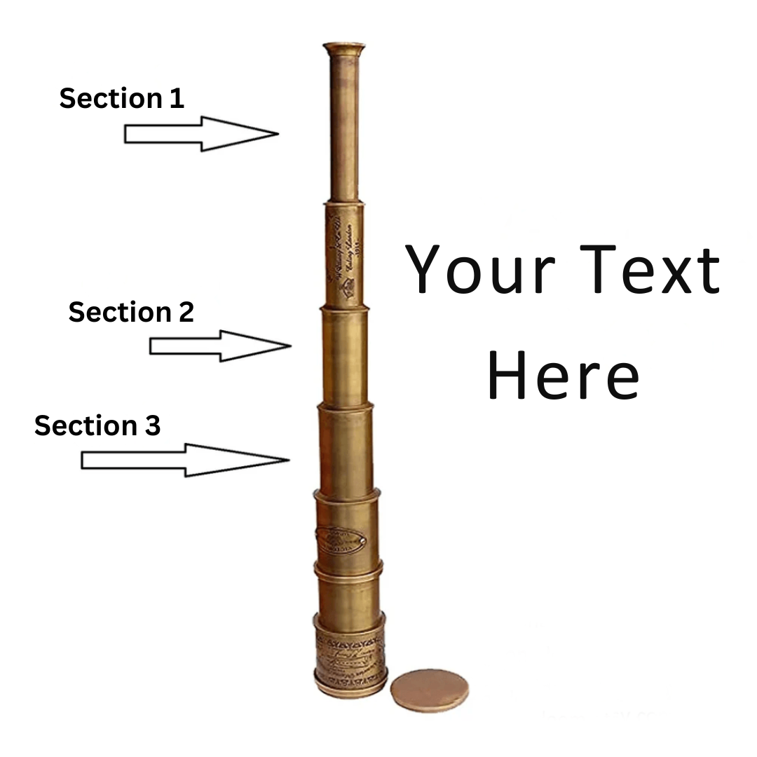 Engraved Handheld Telescope