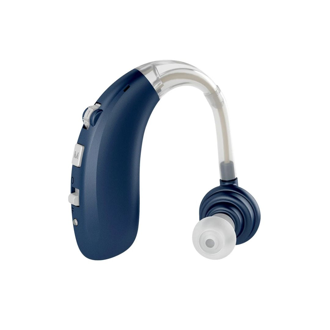 Rechargeable Noise Cancelling Dolphin Design Hearing Aid | Behind the Ear Hearing Device