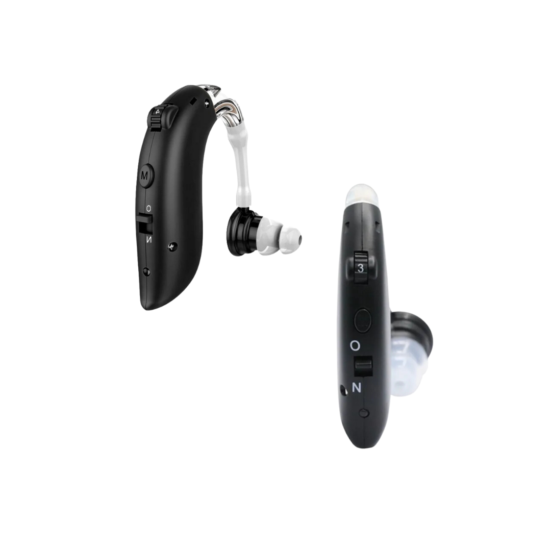 Rechargeable Noise Cancelling Dolphin Design Hearing Aid | Behind the Ear Hearing Device