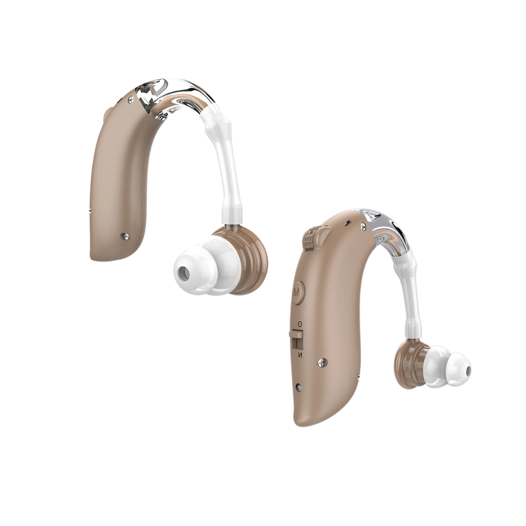 Rechargeable Noise Cancelling Dolphin Design Hearing Aid | Behind the Ear Hearing Device