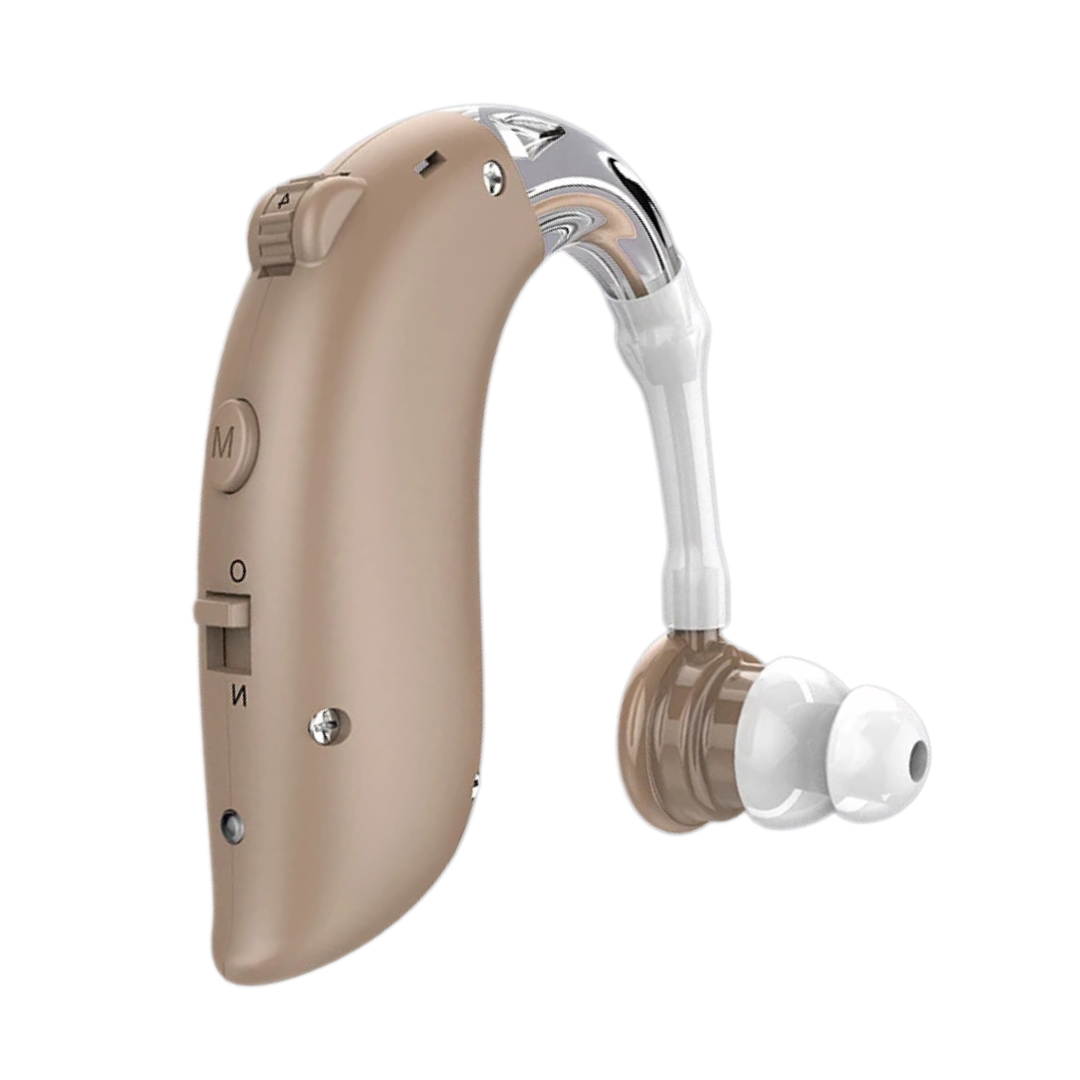 Rechargeable Noise Cancelling Dolphin Design Hearing Aid | Behind the Ear Hearing Device