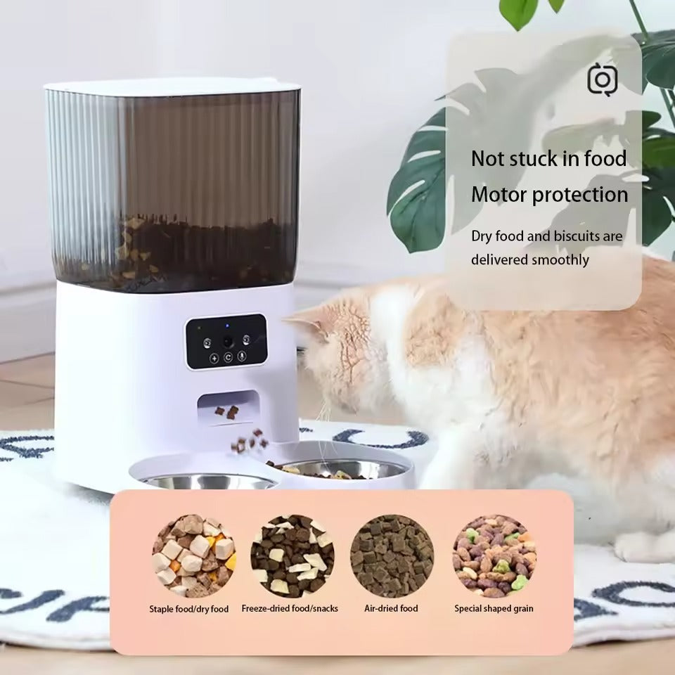 PawGuard Auto Pet Feeder 5L with Camera