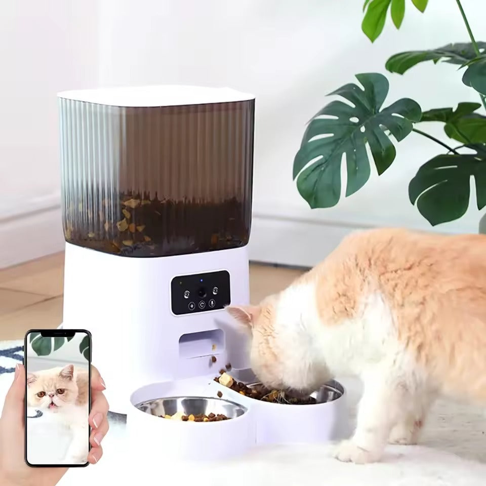 PawGuard Auto Pet Feeder 5L with Camera