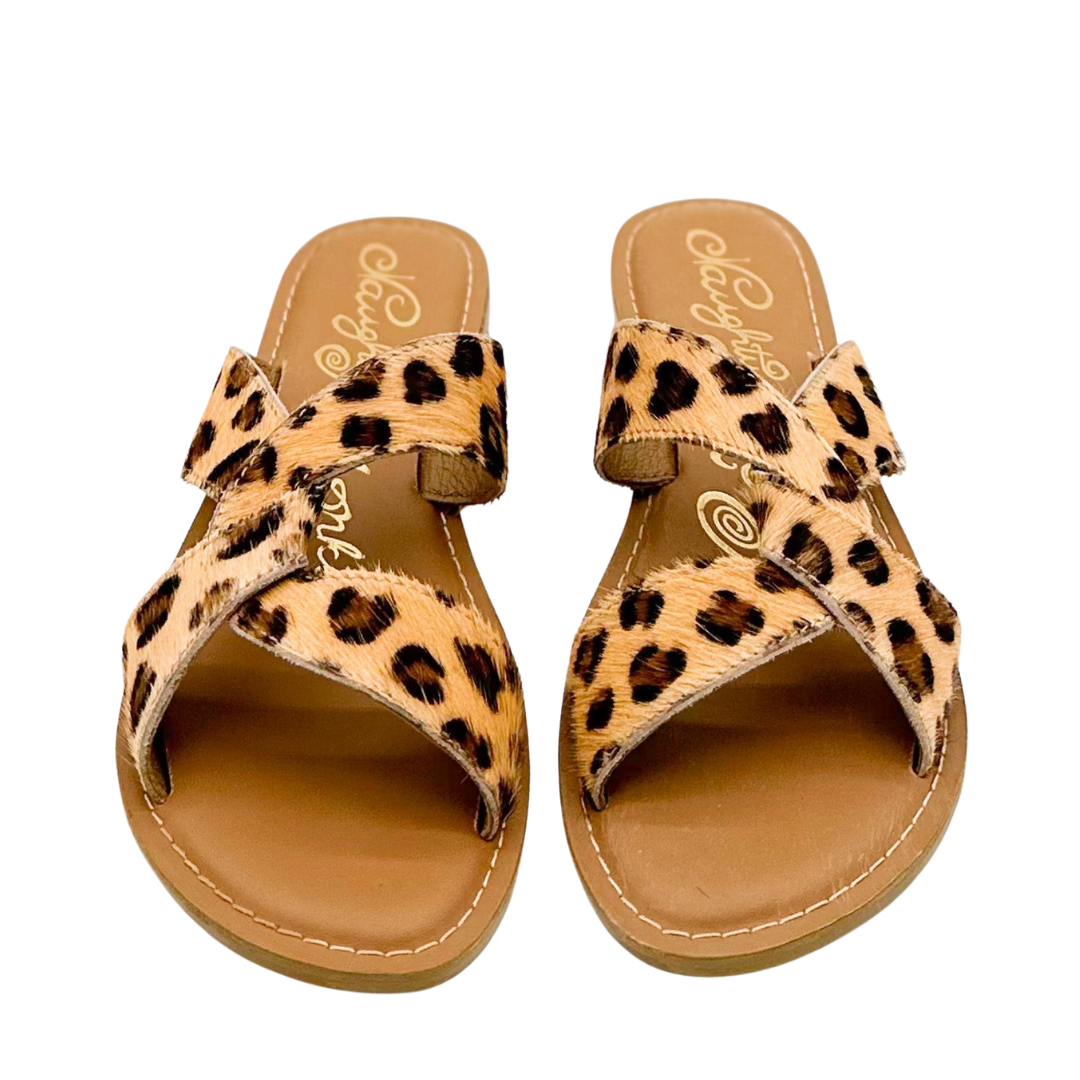 Conga Sandal in Leopard