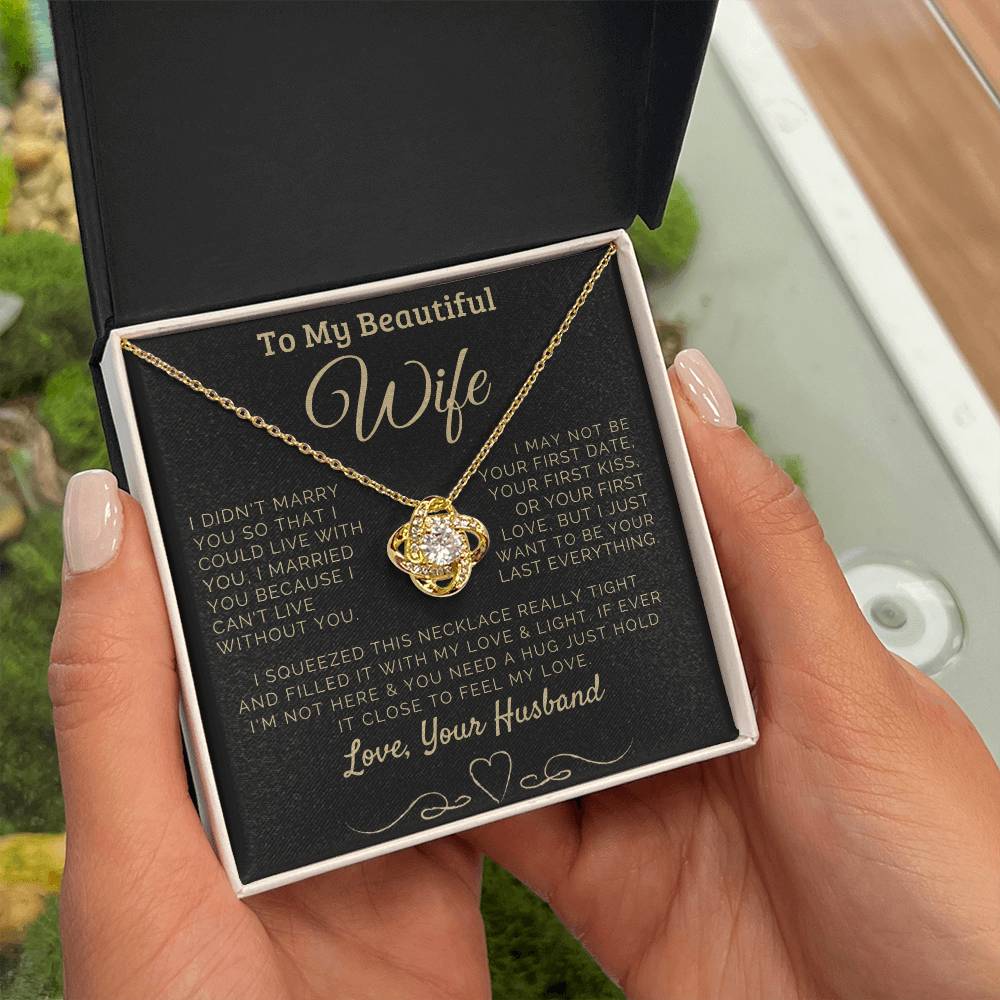 To my Beautiful Wife Love, Your Husband