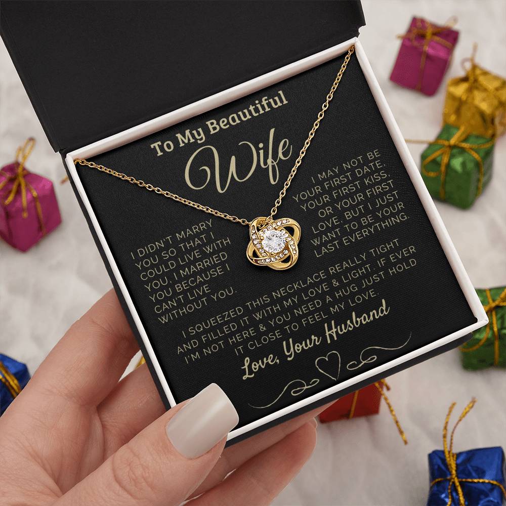 To my Beautiful Wife Love, Your Husband