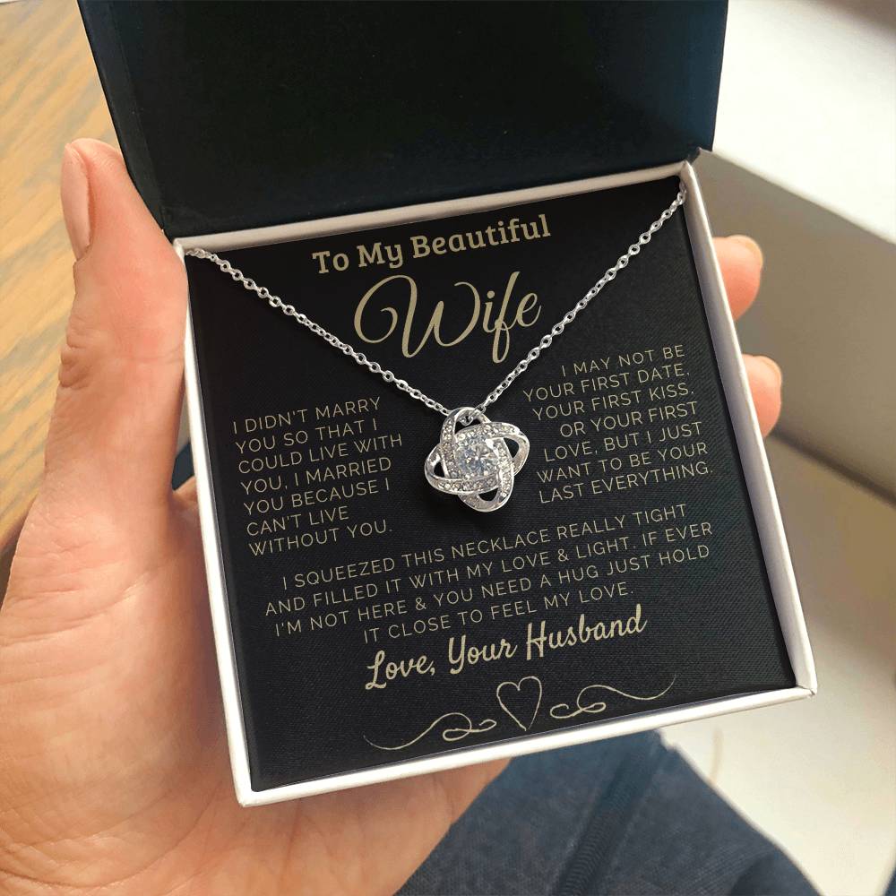 To my Beautiful Wife Love, Your Husband