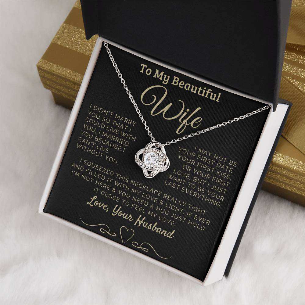To my Beautiful Wife Love, Your Husband