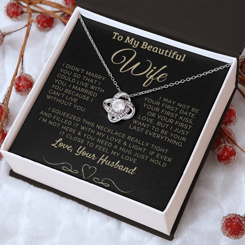 To my Beautiful Wife Love, Your Husband