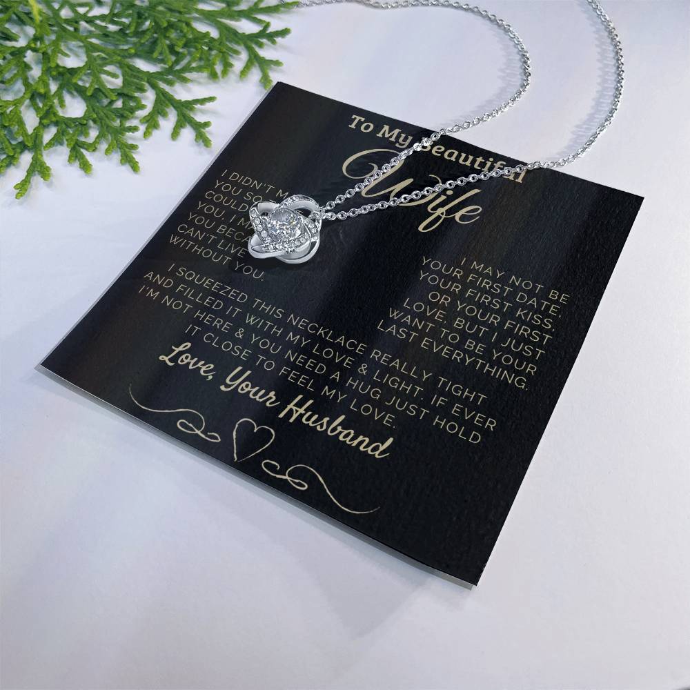 To my Beautiful Wife Love, Your Husband