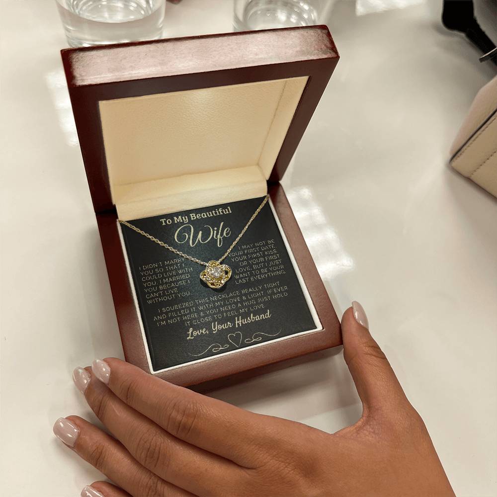To my Beautiful Wife Love, Your Husband