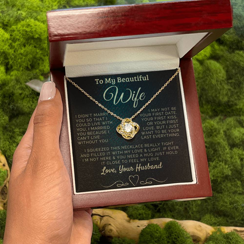 To my Beautiful Wife Love, Your Husband