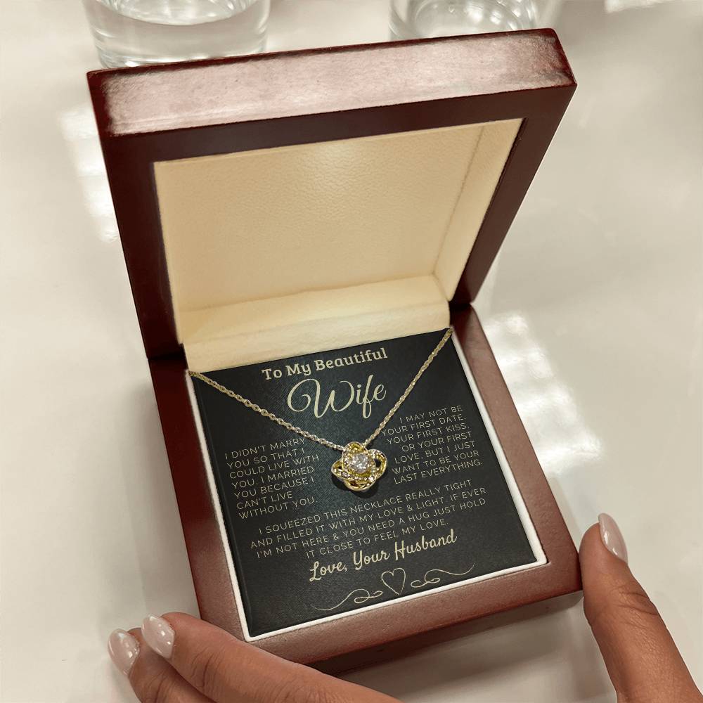 To my Beautiful Wife Love, Your Husband