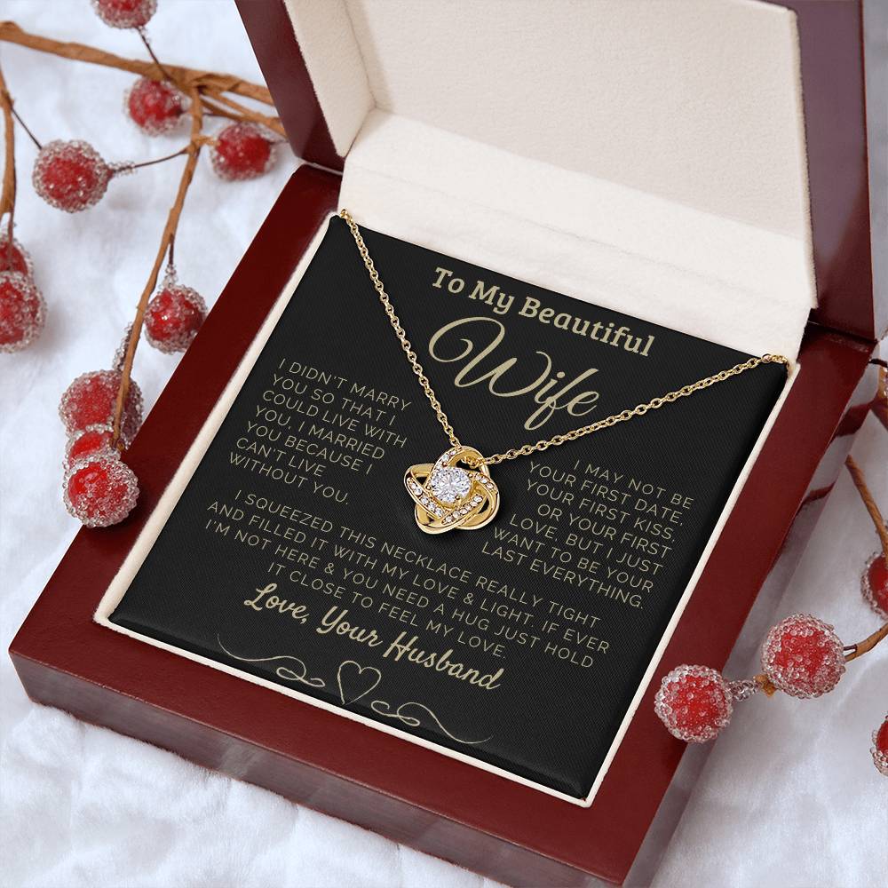 To my Beautiful Wife Love, Your Husband