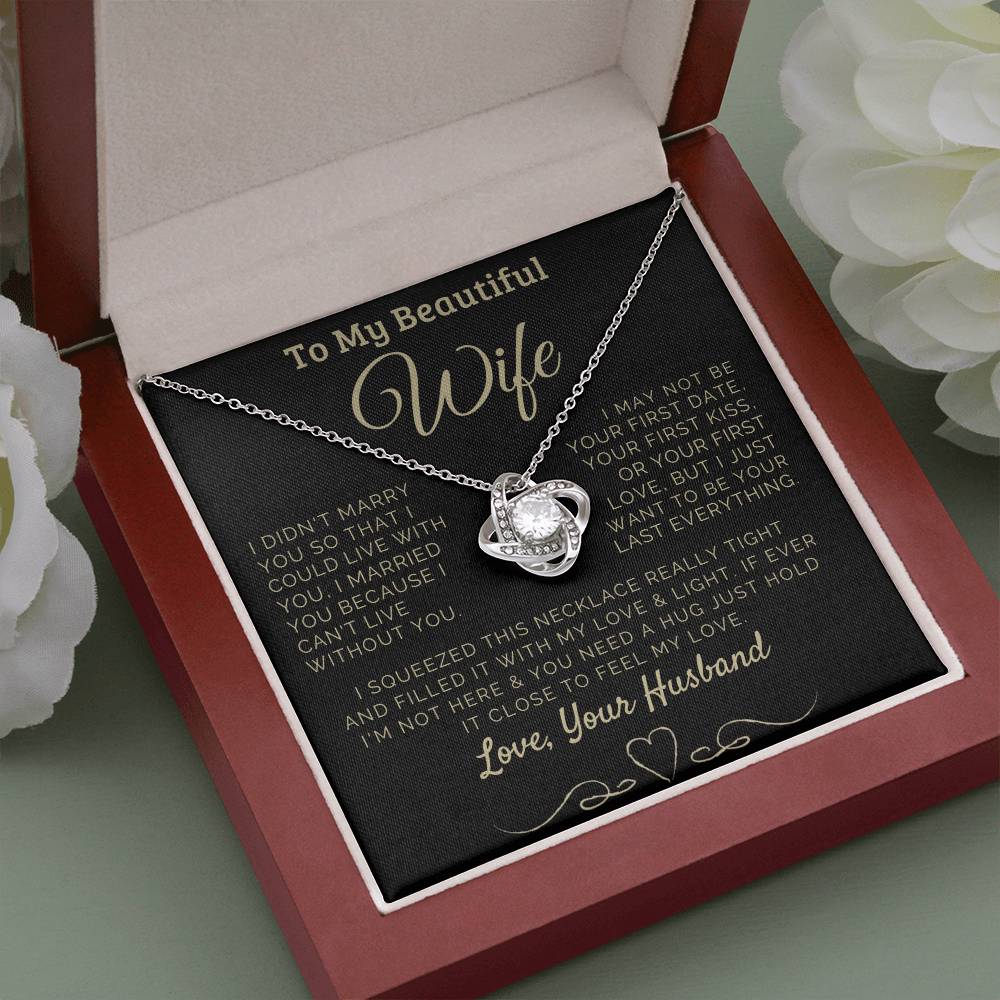 To my Beautiful Wife Love, Your Husband
