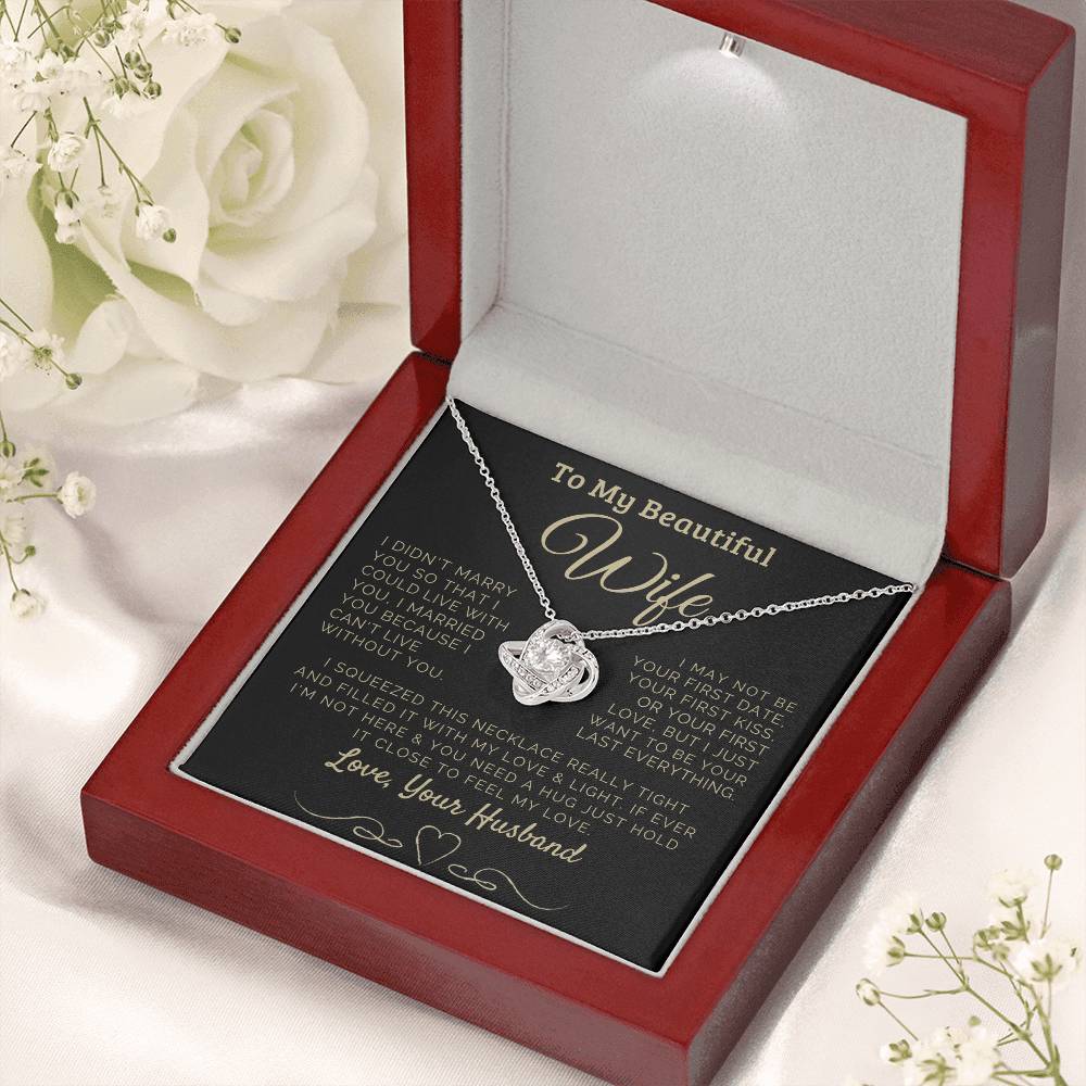 To my Beautiful Wife Love, Your Husband