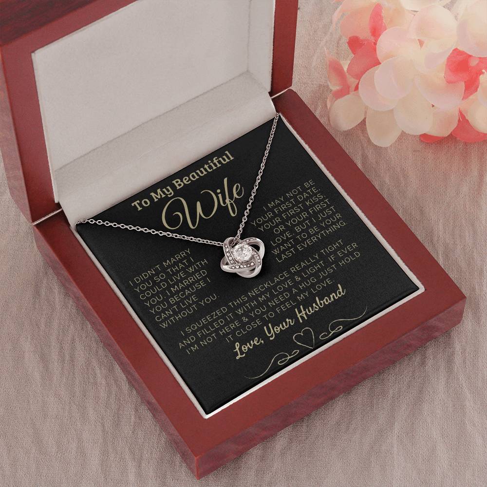 To my Beautiful Wife Love, Your Husband