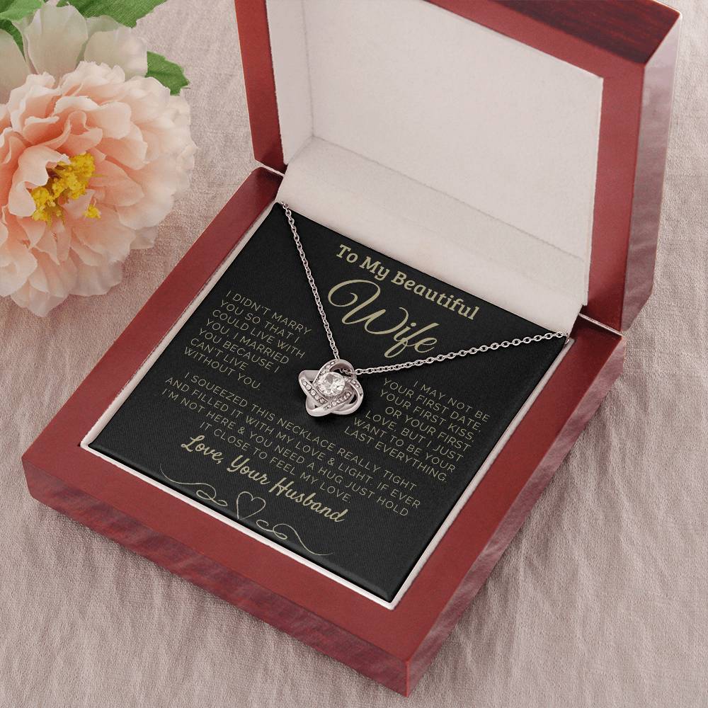 To my Beautiful Wife Love, Your Husband