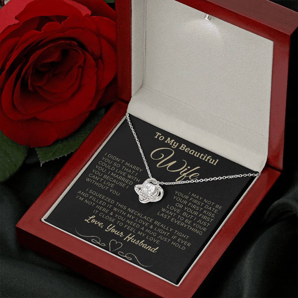 To my Beautiful Wife Love, Your Husband