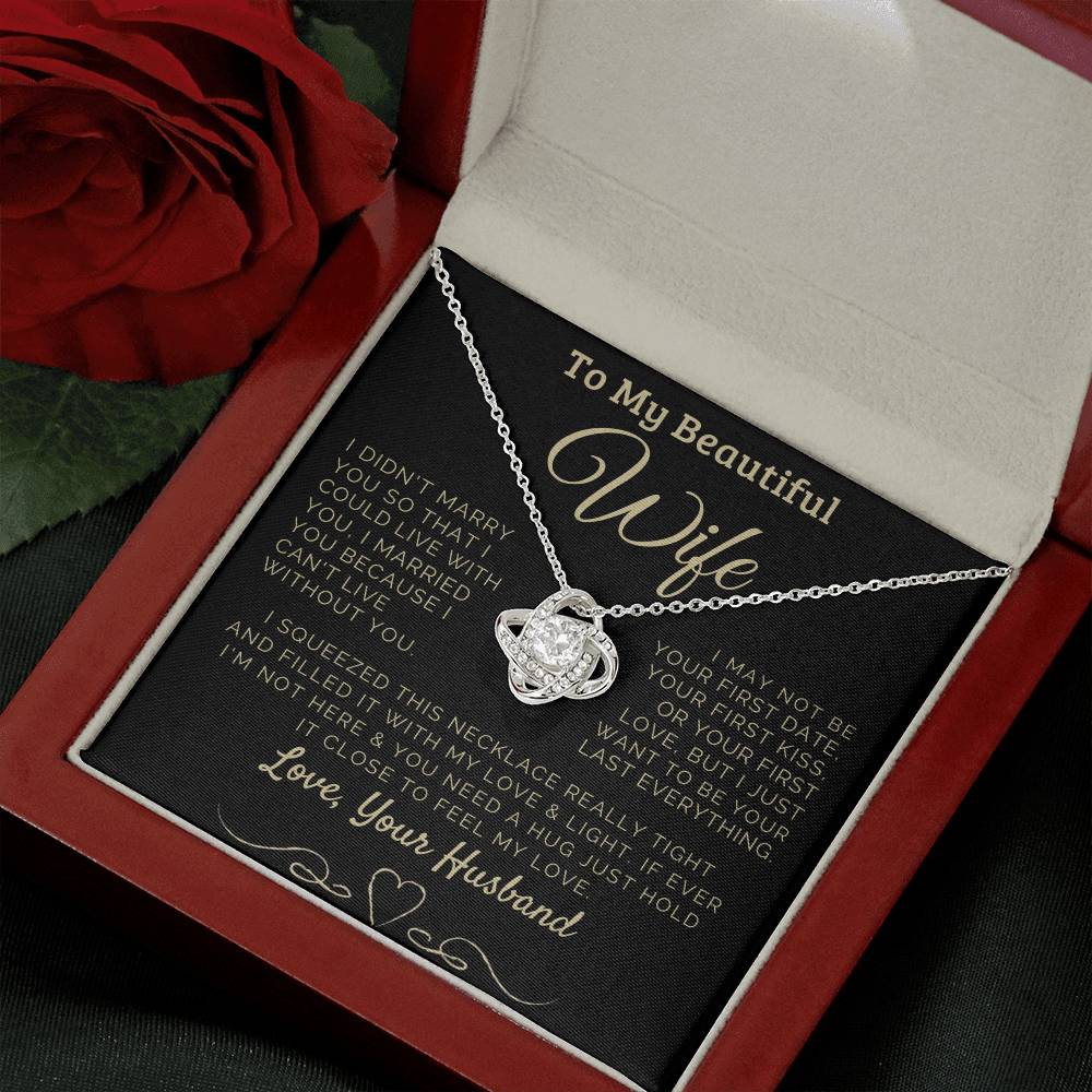 To my Beautiful Wife Love, Your Husband