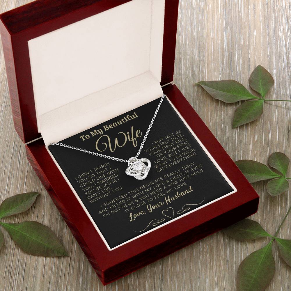 To my Beautiful Wife Love, Your Husband
