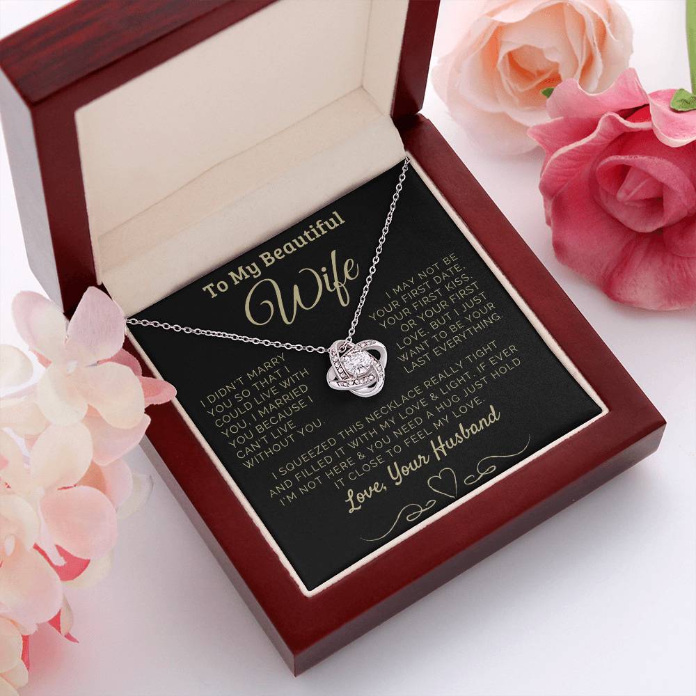 To my Beautiful Wife Love, Your Husband