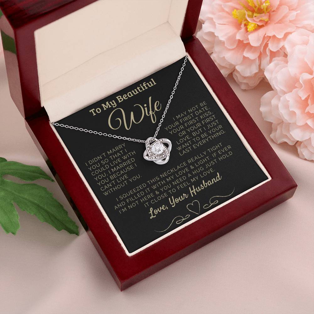 To my Beautiful Wife Love, Your Husband