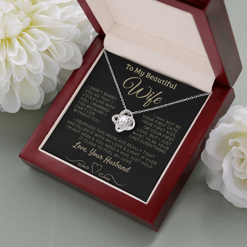 To my Beautiful Wife Love, Your Husband