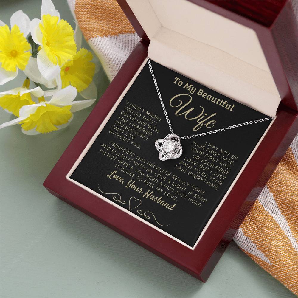 To my Beautiful Wife Love, Your Husband