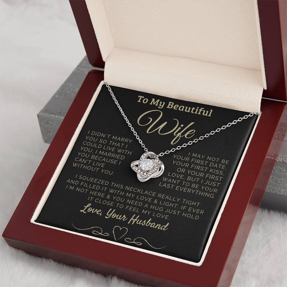 To my Beautiful Wife Love, Your Husband
