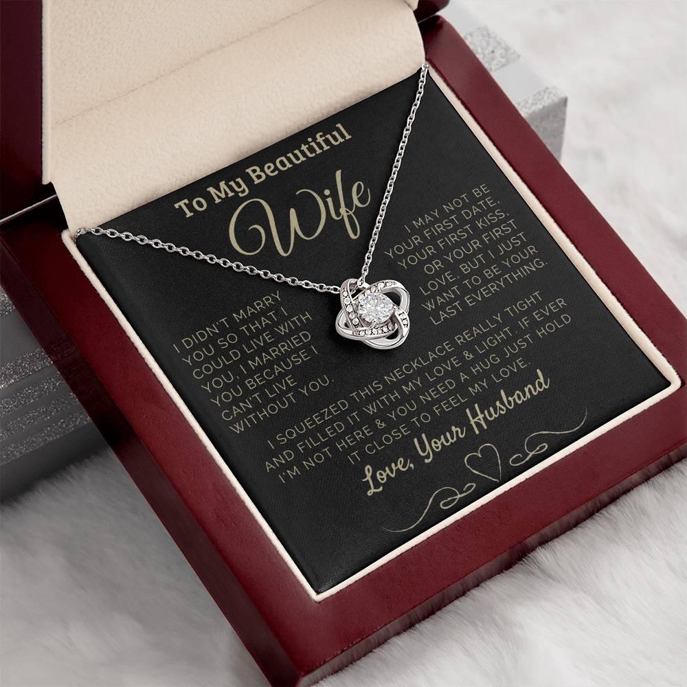 To my Beautiful Wife Love, Your Husband