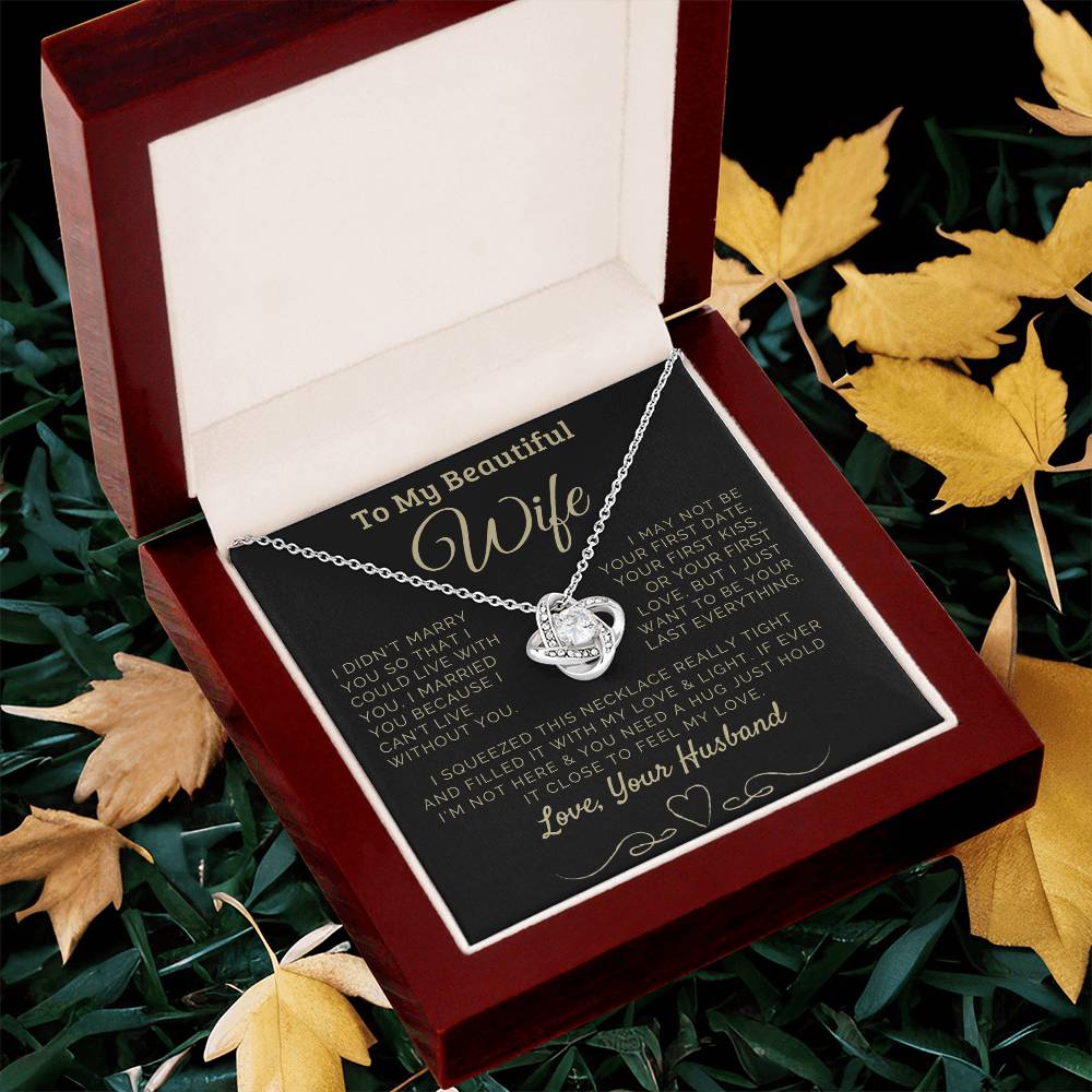 To my Beautiful Wife Love, Your Husband